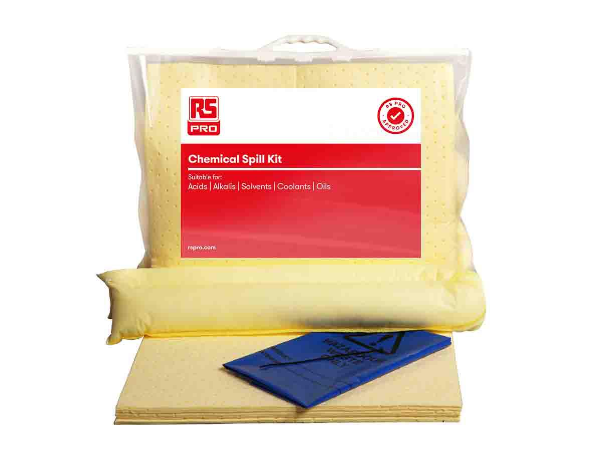 RS PRO 13L Chemical Spill Kit