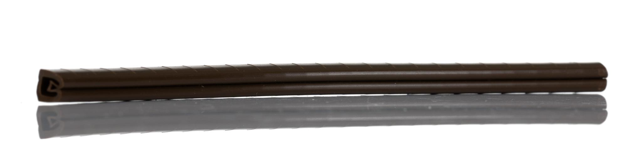 HellermannTyton Helagrip Slide On Cable Markers, White on Brown, Pre-printed "1", 2 → 5mm Cable, for Cables &