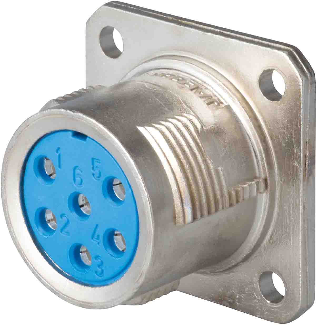 Jaeger Circular Connector, 8 Contacts, Panel, Standard Connector, Male, IP50, IP54