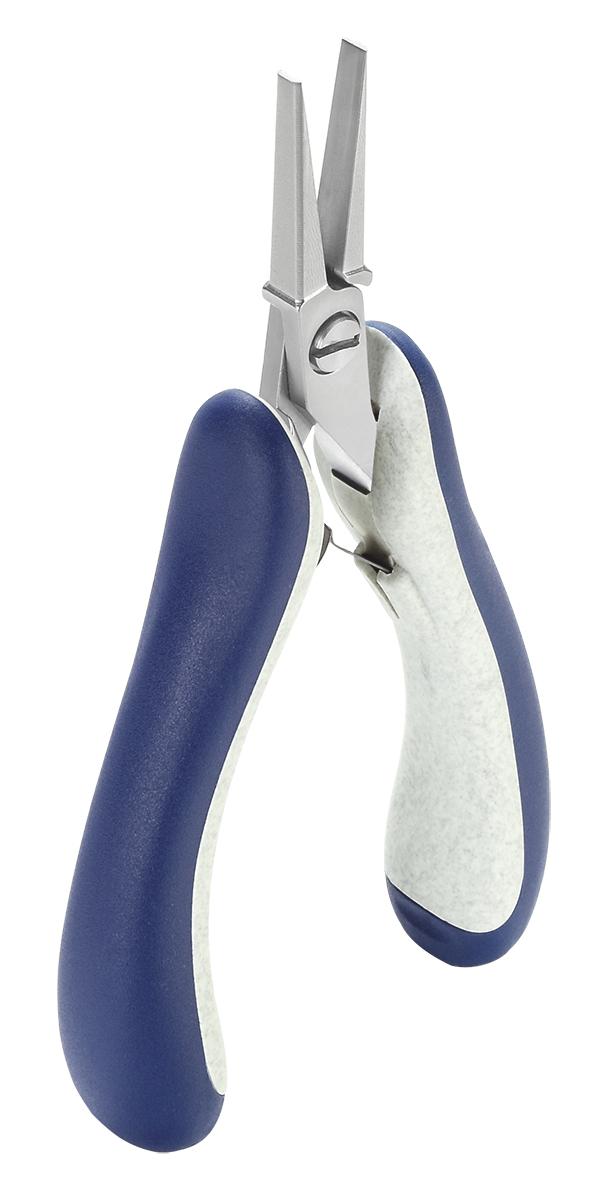 ideal-tek E6013 Electronics Pliers, Flat Nose Pliers, 145 mm Overall, Straight Tip, 30mm Jaw, ESD