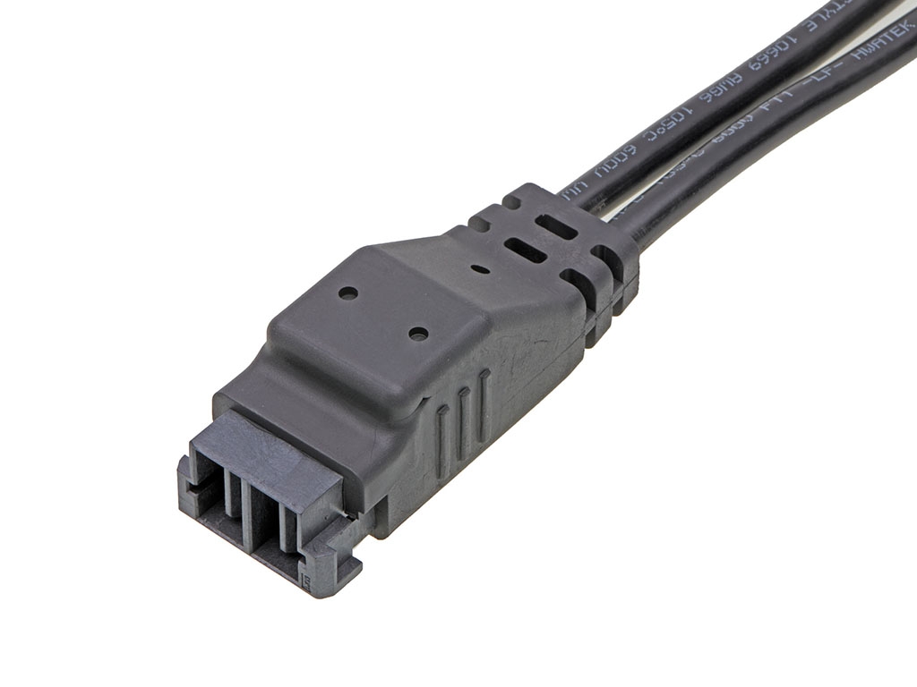 Molex 2 Way Male EXTreme Guardian to 2 Way Male Pigtail Wire to Board Cable, 1m