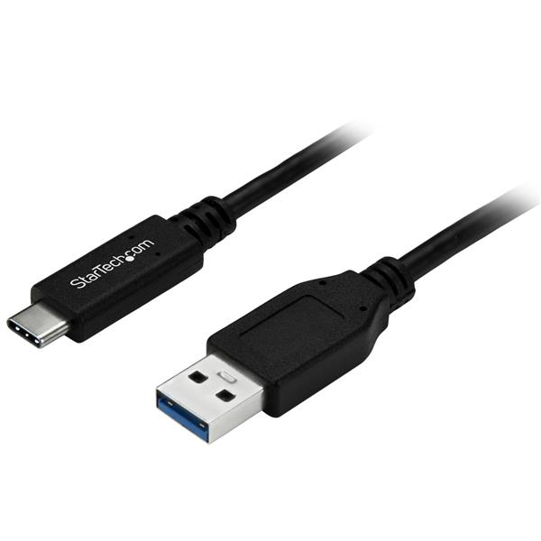 StarTech.com USB 3.0, Male USB A to Male USB C, 5Gbps, 1m