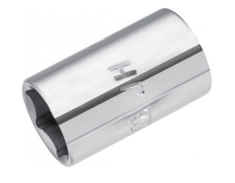 SAM 3/8 in Drive 24mm Standard Socket, 6 point, 28.5 mm Overall Length