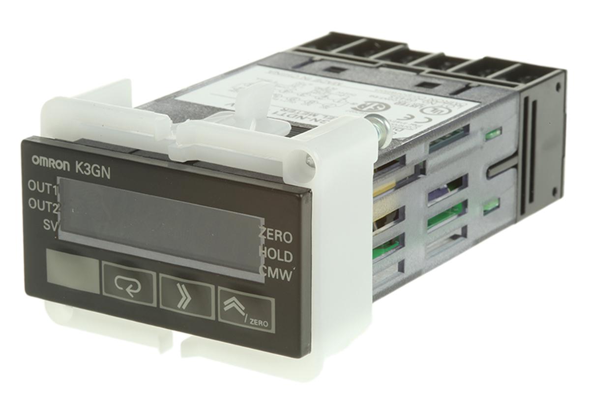 Omron K3GN LCD Digital Panel Multi-Function Meter for Current, Voltage, 22mm x 44.8mm