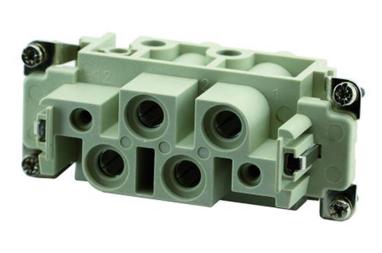 Amphenol Industrial Heavy Duty Power Connector Insert, 80A, Female, Heavy Mate C146 Series, 4+PE Contacts