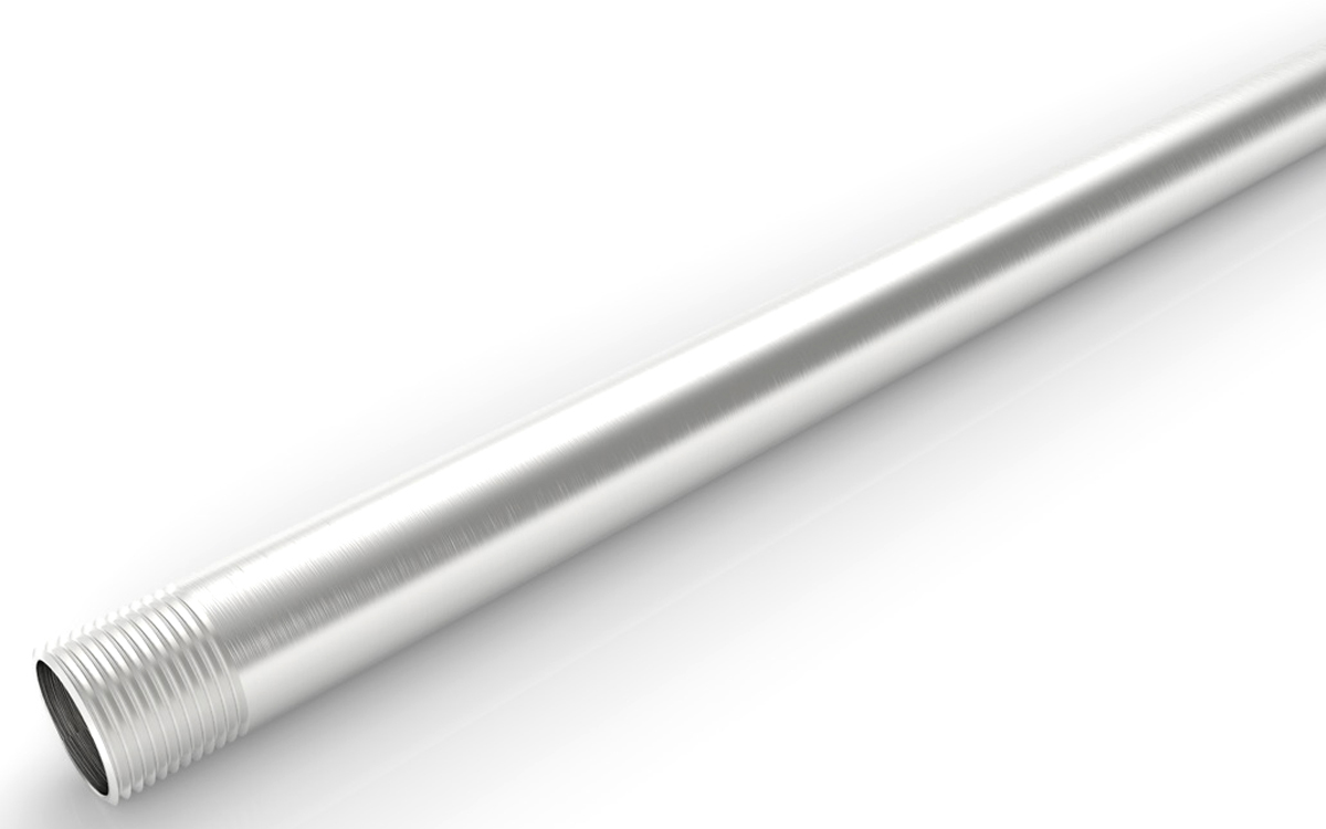 RS PRO Rigid Conduit, 20mm Nominal Diameter, Stainless Steel, Metal