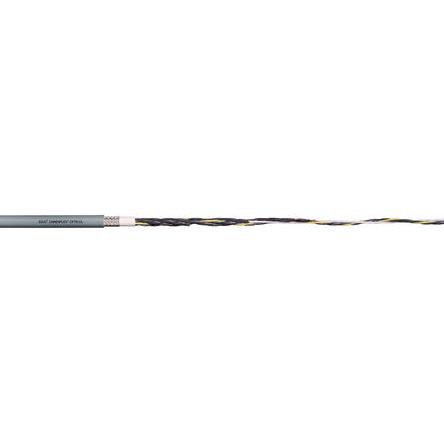 Igus chainflex CF78.UL Control Cable, 7 Cores, 0.5 mm² 20 AWG, Screened, 25 m, Grey Thermoplastic Elastomer Sheath