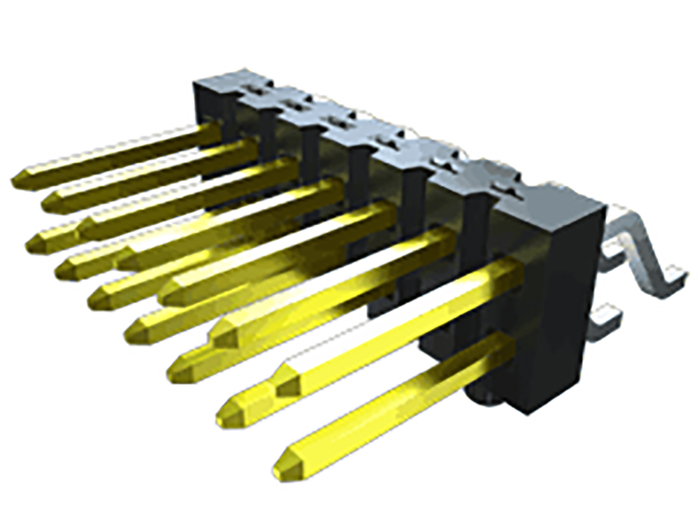 Samtec TSM Series Straight Surface Pin Header, 16 Contact(s), 2.54 mm Pitch, 2 Row, Unshrouded