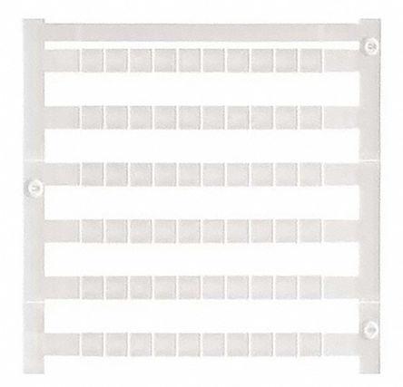 Weidmuller Terminal Marker for use with Electronic Sub-Assemblies, Plug-In Connectors, Weidmuller Cable Connectors