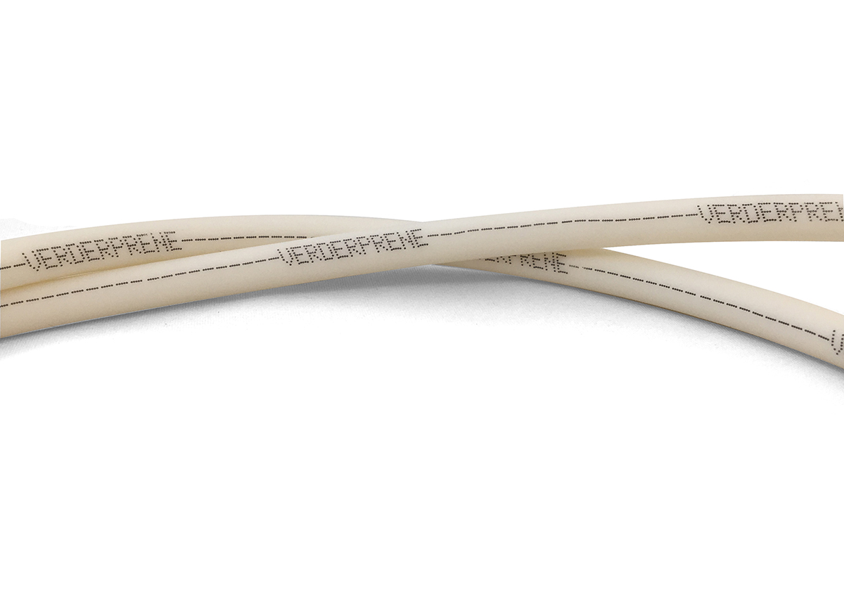 Verderflex Verderprene TPE, Flexible Tube, 4.8mm ID, 8mm OD, Beige, 1m