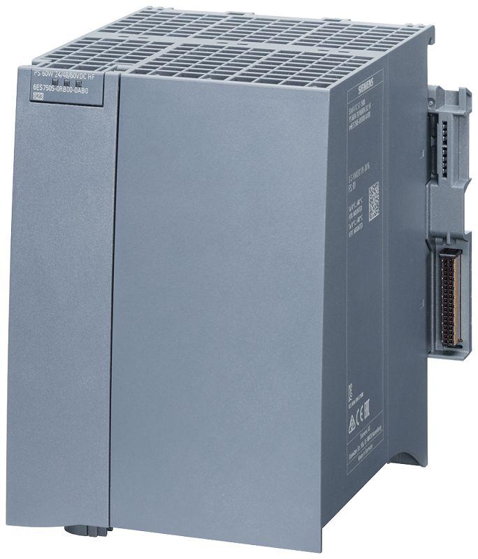 Siemens 6ES7505 Series Power Supply for Use with SIMATIC S7-1500