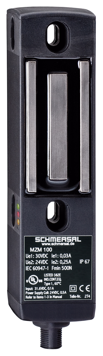 Schmersal MZM 100 Series Solenoid Interlock Switch, Power to Lock, 24V dc