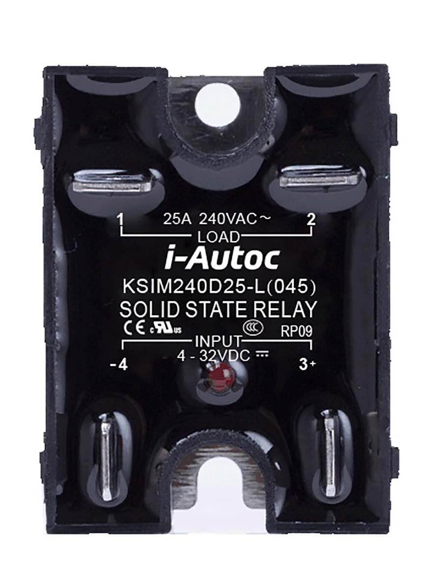 i-Autoc Solid State Relay, 16 A Load, Panel Mount, 280 V ac Load, 32 V dc Control