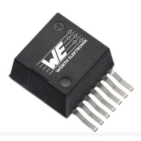 Wurth Elektronik 171030601, 1-Channel, Step Down DC-DC Converter, Adjustable, 3A 7-Pin, TO263-7EP