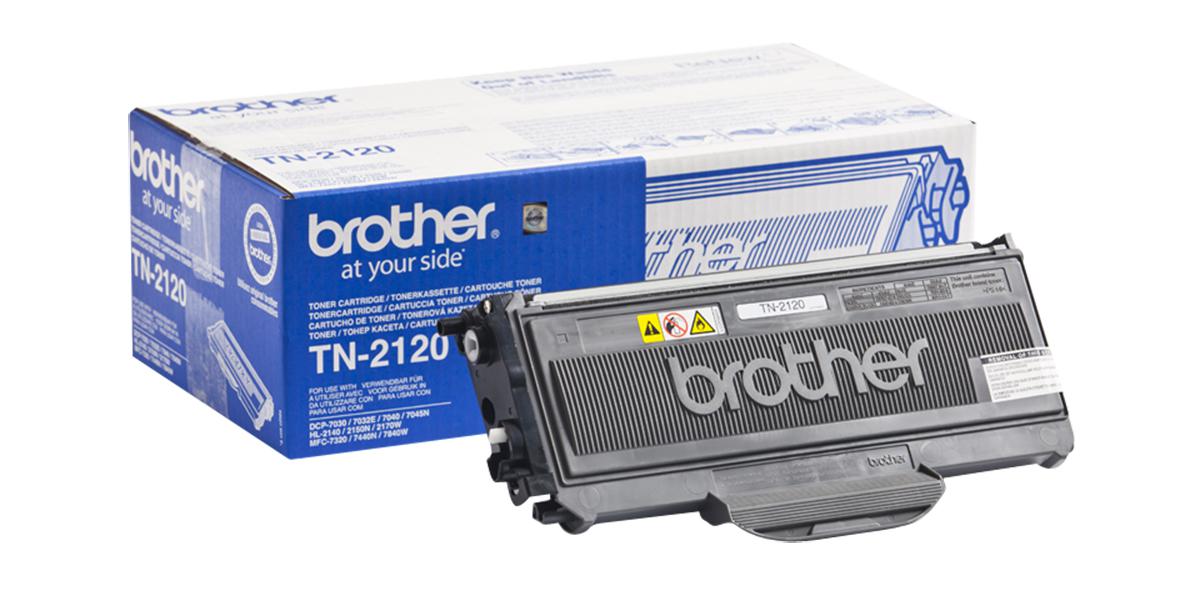 Brother TN2120 Black Toner Cartridge, Brother Compatible
