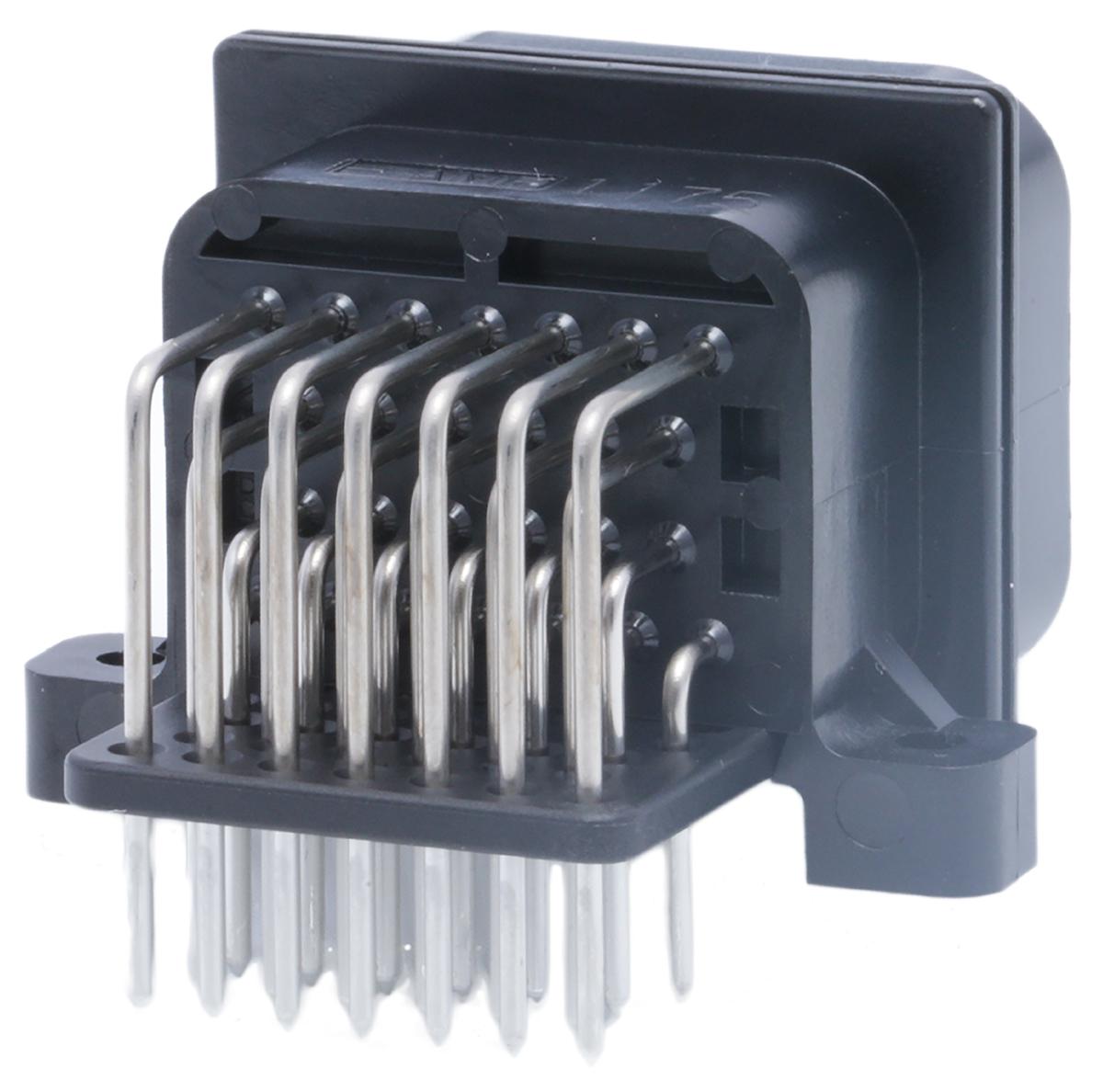 TE Connectivity, SUPERSEAL Automotive Connector Plug Through Hole 26 Way, Solder Termination 6437288-4