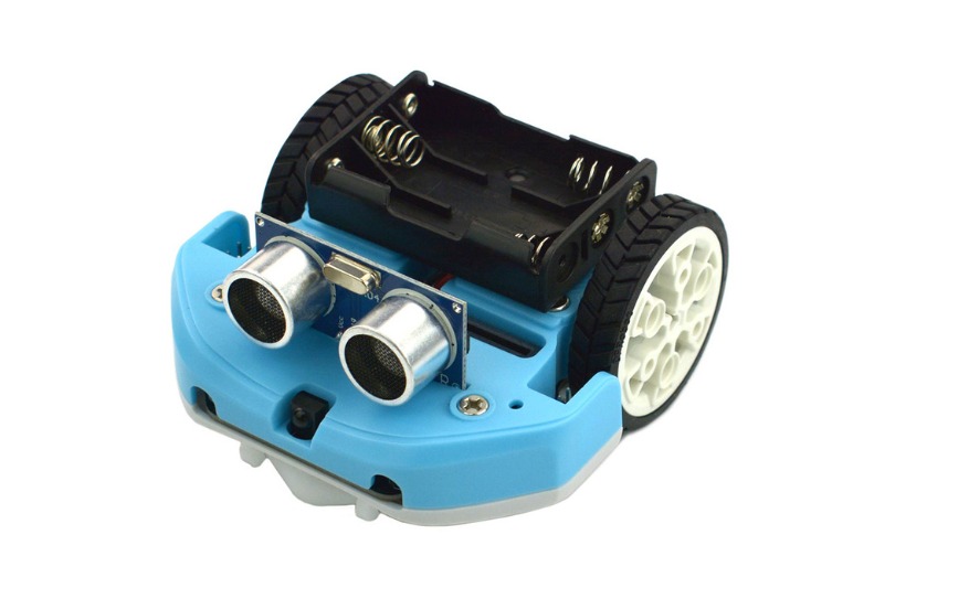 micro: Maqueen Lite w/ Skin (Blue) - micro:bit