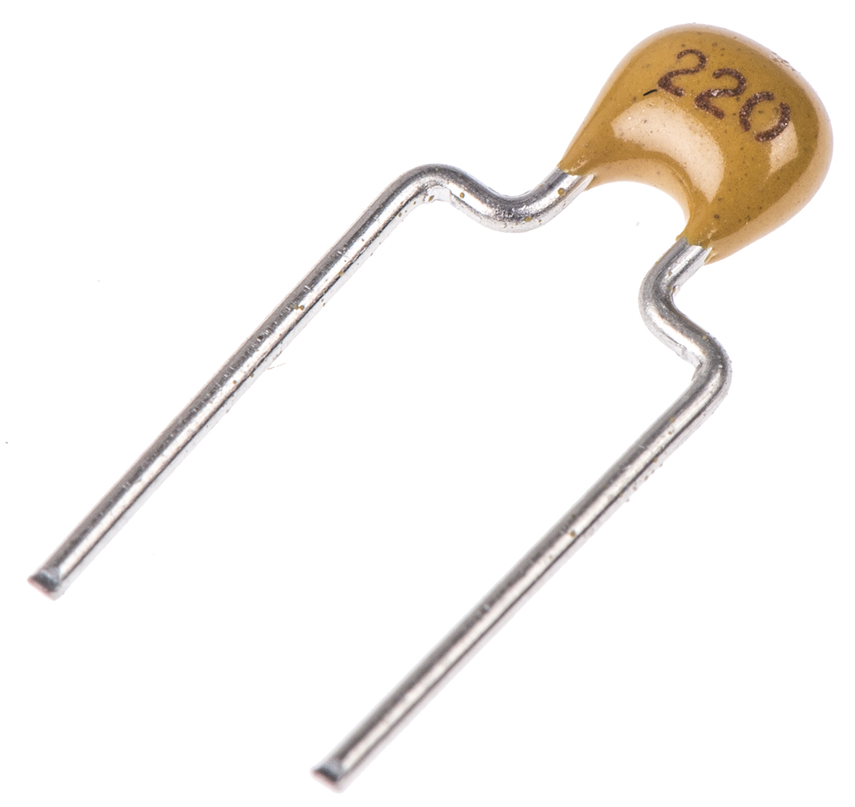 KEMET 22pF Multilayer Ceramic Capacitor MLCC, 200V dc V, ±5% , Through Hole