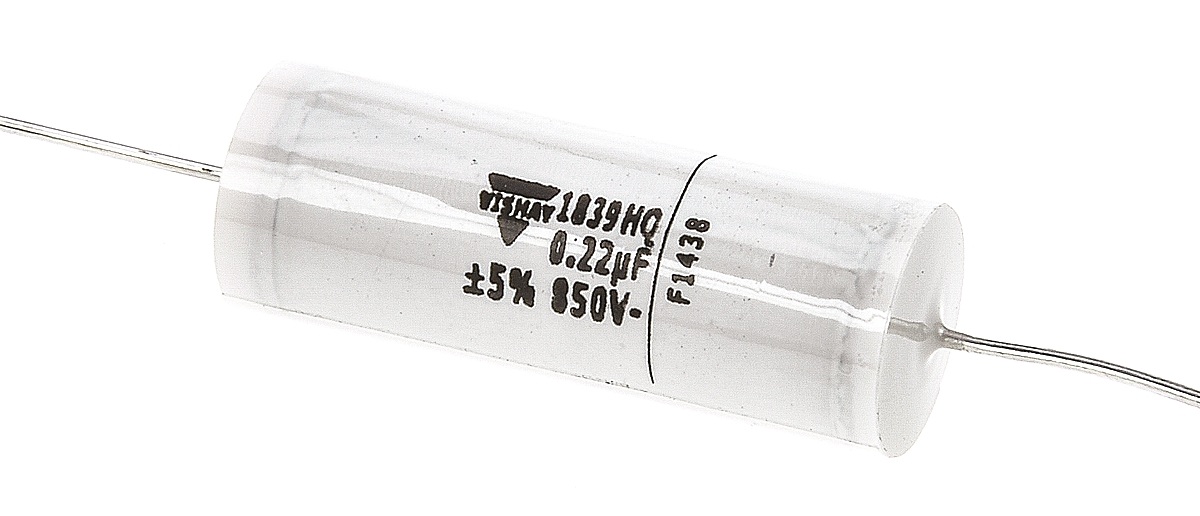Vishay MKP 1839 HQ Polypropylene Film Capacitor, 800V dc, ±5%, 220nF, Through Hole
