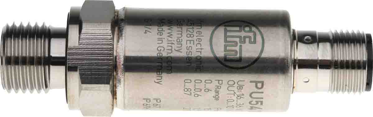 ifm electronic Pressure Sensor, 0bar Min, 6bar Max, Analogue Output, Relative Reading