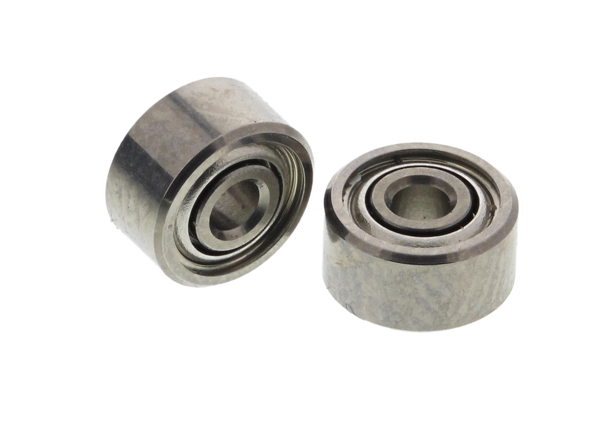 NMB DDR-515ZZHA3P25LY121 1 Row Ball Bearing - 1.5 mm ID, 5 mm OD