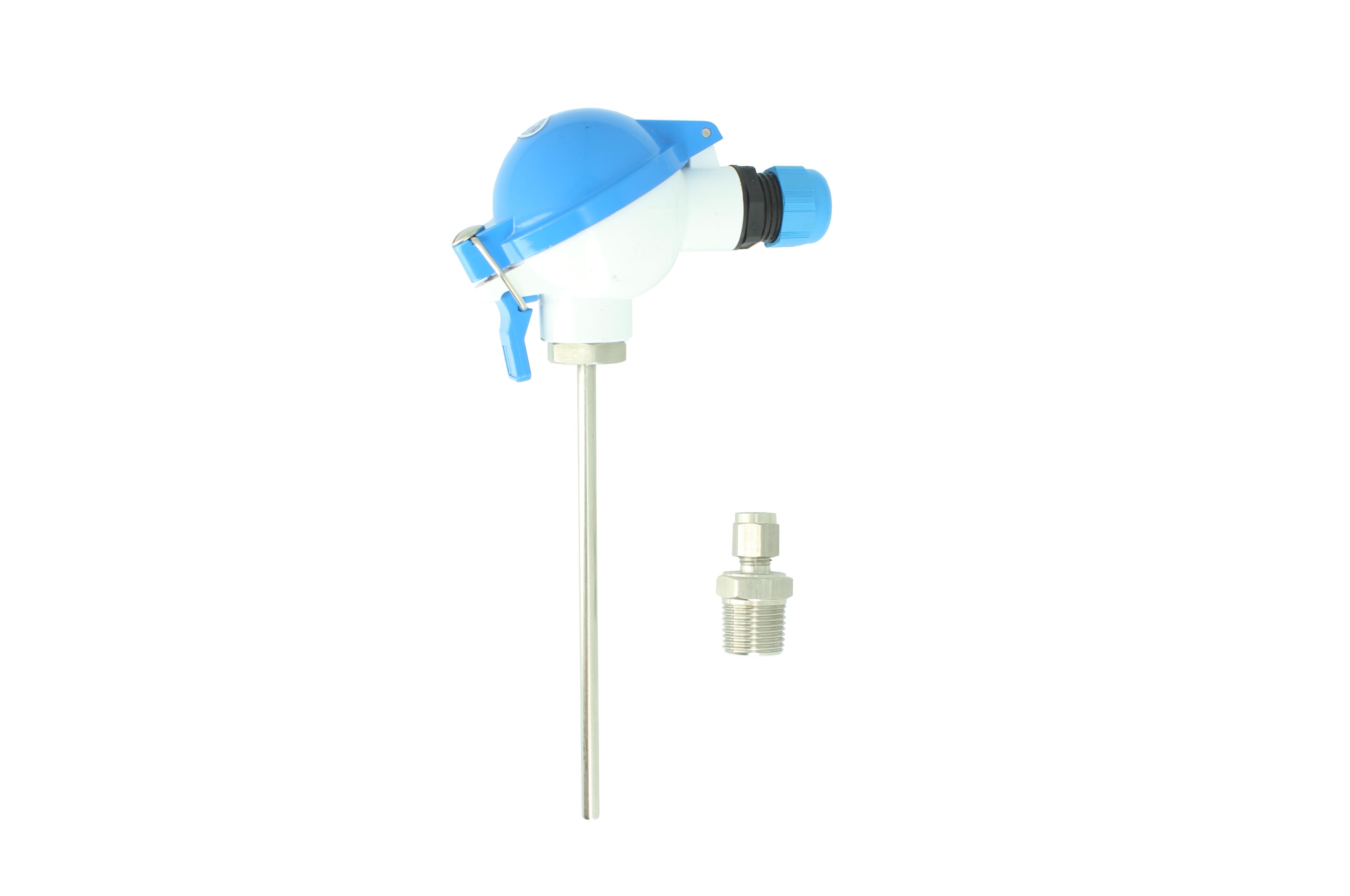 GEORGIN Thermocouple 100mm Length, 6mm Diameter, -200°C → +600°C