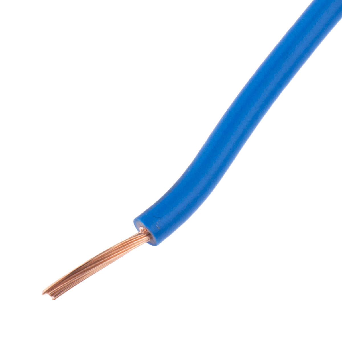 RS PRO Blue 1mm² Hook Up Wire, 17 AWG, 29/0.2 mm, 100m, PVC Insulation