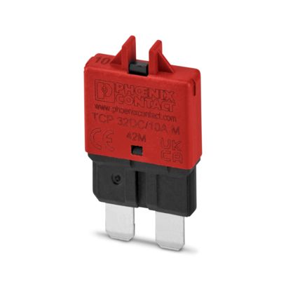 Phoenix Contact Thermal Circuit Breaker -  Single Pole 32V dc Voltage Rating Base Mounting, 10A Current Rating
