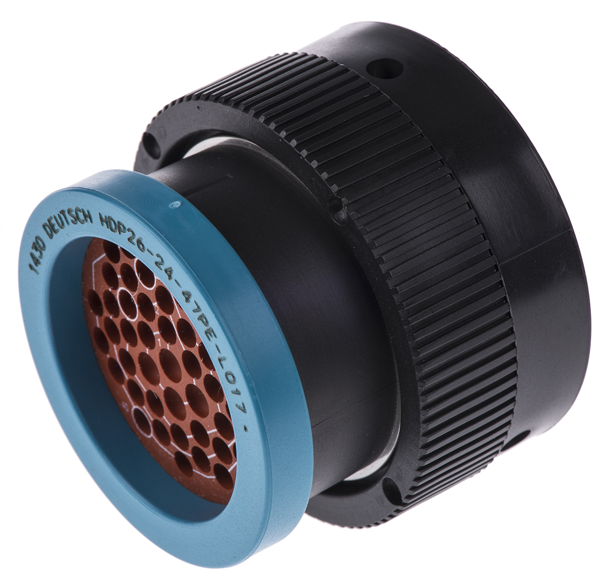 Deutsch Circular Connector, 47 Contacts, Cable, 1.59 mm Connector, Plug, Male, IP67, HD20 Series