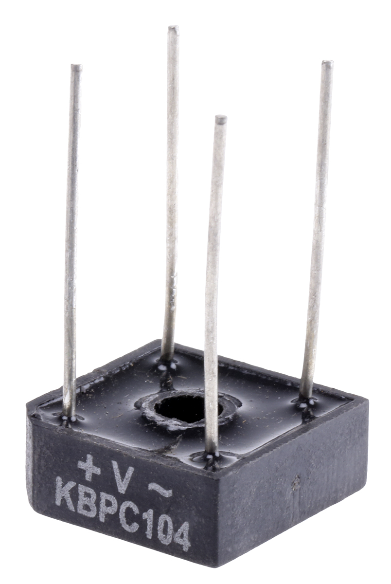 Vishay Bridge Rectifier, 3A, 400V, 4-Pin