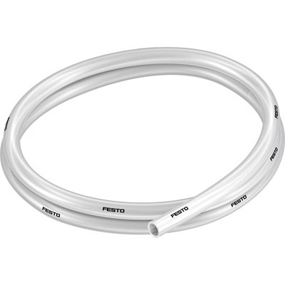 Festo PUN TPE, Flexible Tubing, 7mm ID, 10mm OD, Natural