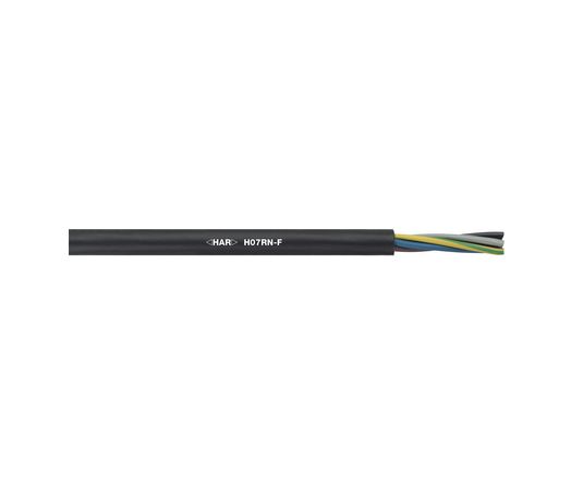 Lapp 1.5 mm² 4 Core Power Cable, H07RN-F, Black Rubber, 100m