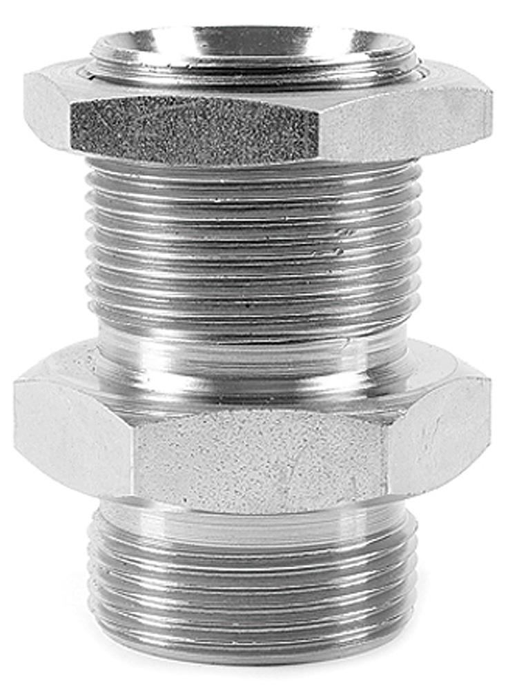 Parker Hydraulic Straight Threaded Adaptor G 3/4 to G 3/4 Male, 12WMK4WL4NMS