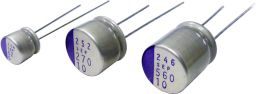 Panasonic 330μF Through Hole Polymer Capacitor, 16V dc