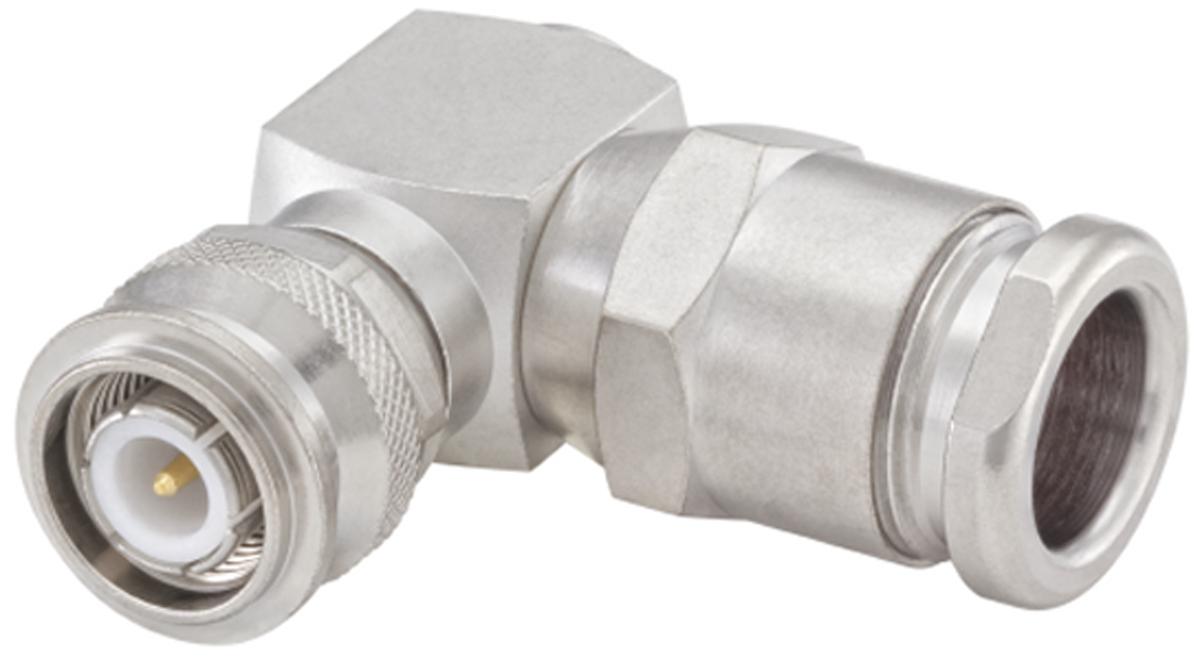 Rosenberger, Plug Cable Mount TNC Connector, 50Ω, Clamp Termination, Right Angle Body