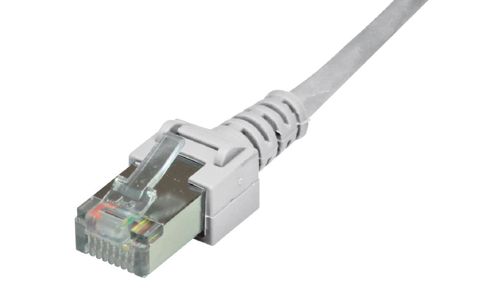 Dätwyler Cables, 10m Cat5, Grey RJ45 to RJ45, S/UTP, Terminated PVC Sheath