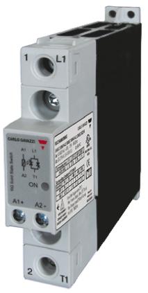 Carlo Gavazzi Solid State Relay, 25.5 A Load, Panel Mount, 600 V ac Load, 190 V dc, 275 V ac Control
