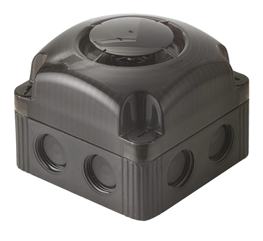 Werma 153 Series Base/Bracket Mount Electronic Sounder, 24 V dc, 105dB at 1 m, IP66, DC, 8-Tone