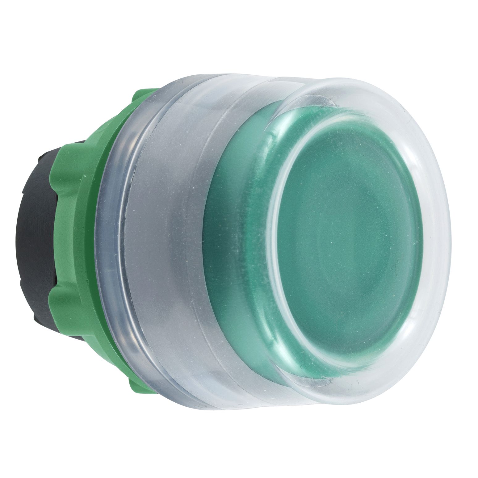 Schneider Electric Harmony Series Green Spring Return Push Button, 22mm Cutout, IP66, IP67