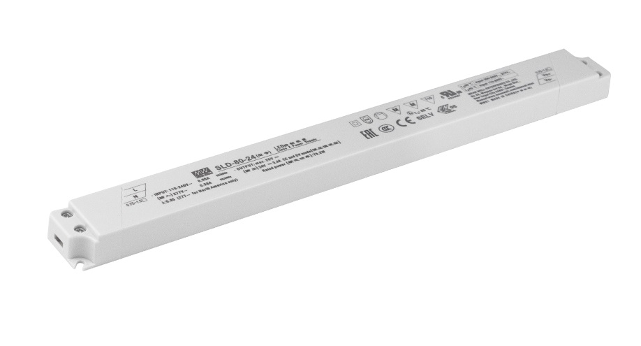 MEAN WELL LED Driver, 24V Output, 79.2W Output, 3.3A Output