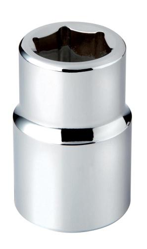 SAM 3/4 in Drive 24mm Standard Socket, 6 point, 57 mm Overall Length