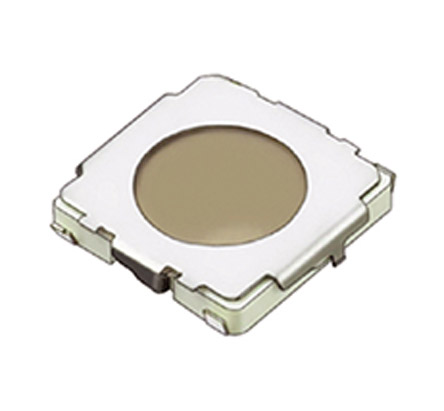 Panasonic Orange Push Plate Tactile Switch, SPST 20 mA @ 15 V dc 0.8mm Surface Mount