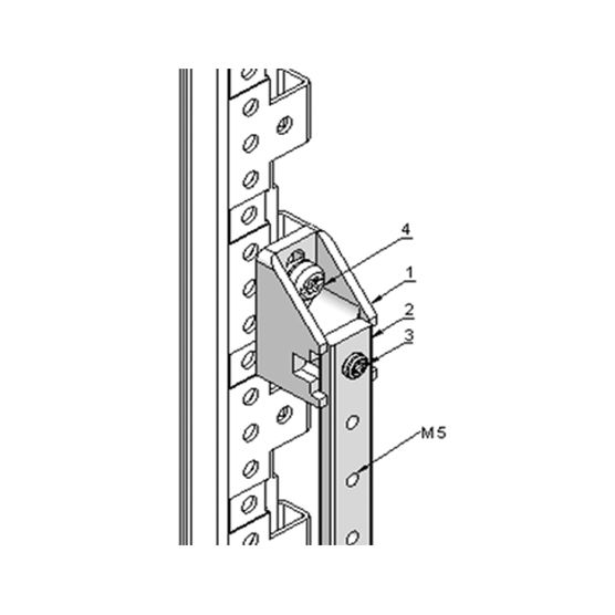 nVent SCHROFF Busbar, 1900mm