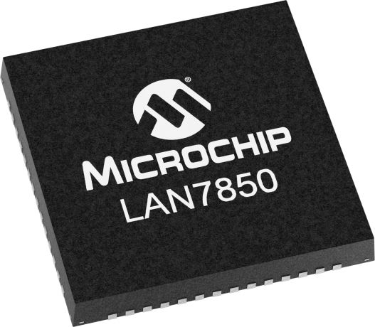 Microchip LAN7850-I/8JX, Ethernet Controller, 1000Mbps SPI, USB 2.0, 56-Pin VQFN