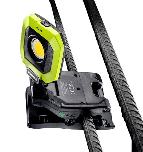Unilite Rechargeable COB LED Work Light, 1700 lumens, USB-C Plug, 3.7 V, IP65