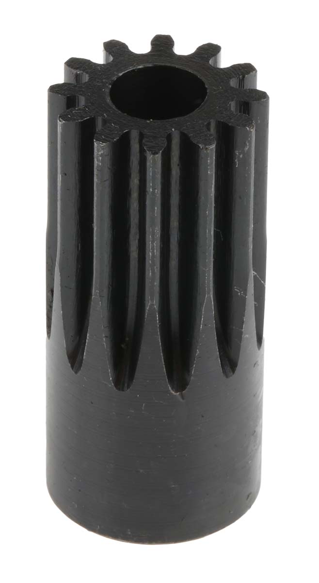 RS PRO Steel 12 Teeth Spur Gear, 1 Module, 6mm Bore Diam, 12mm Pitch Diam, 14mm Hub Diam