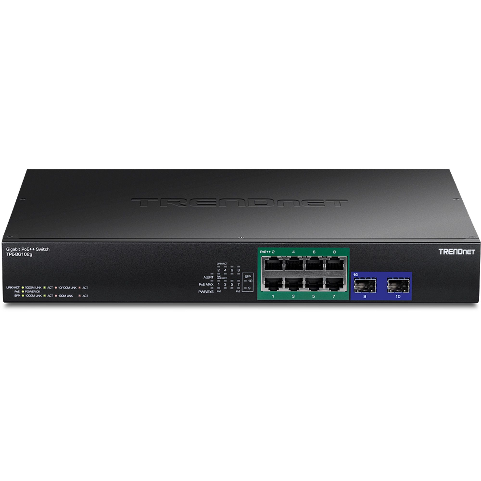 10-Port Gigabit 4PPoE Switch