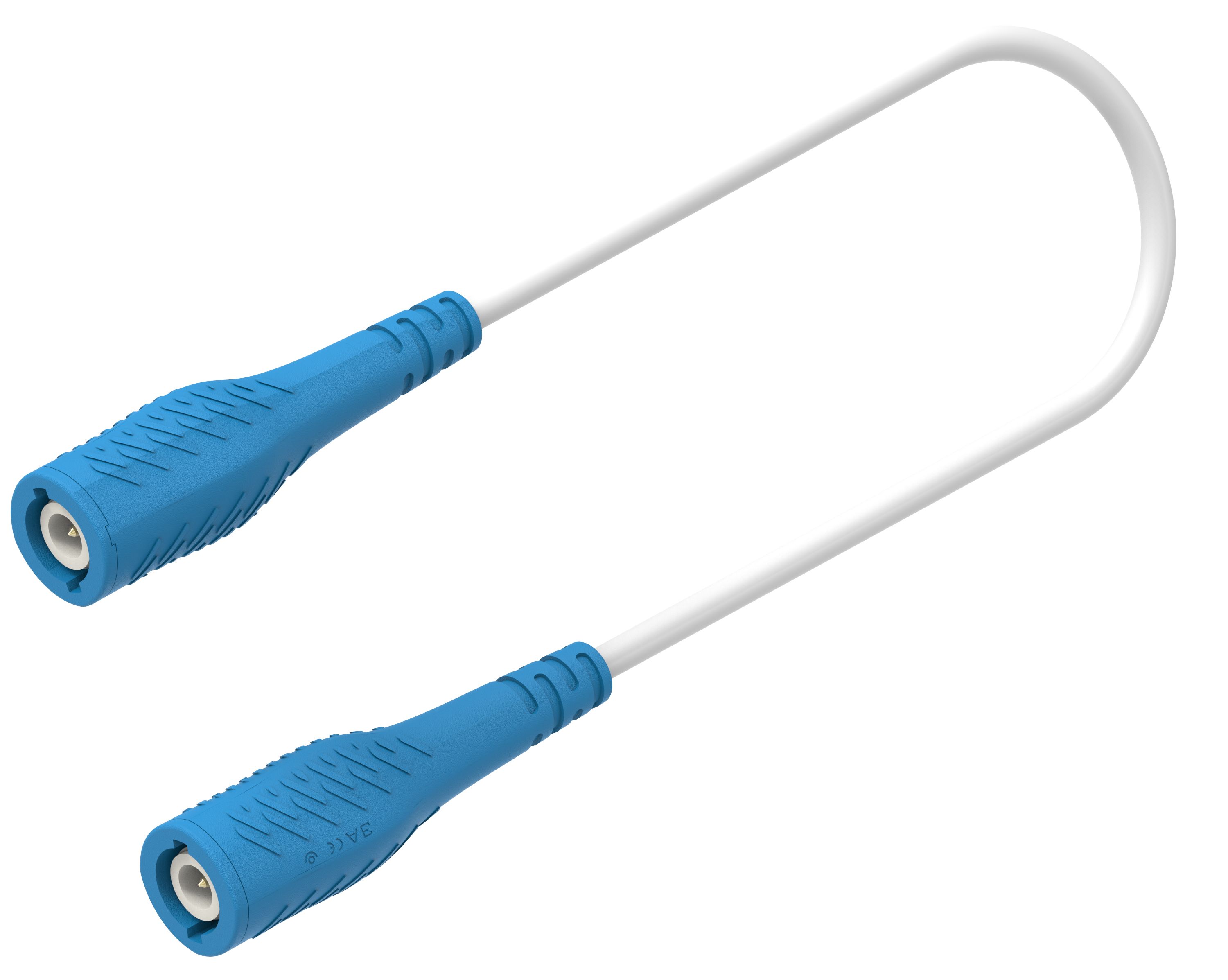 Electro PJP Test lead, 3A, 300 → 1000V, Blue, 1m Lead Length