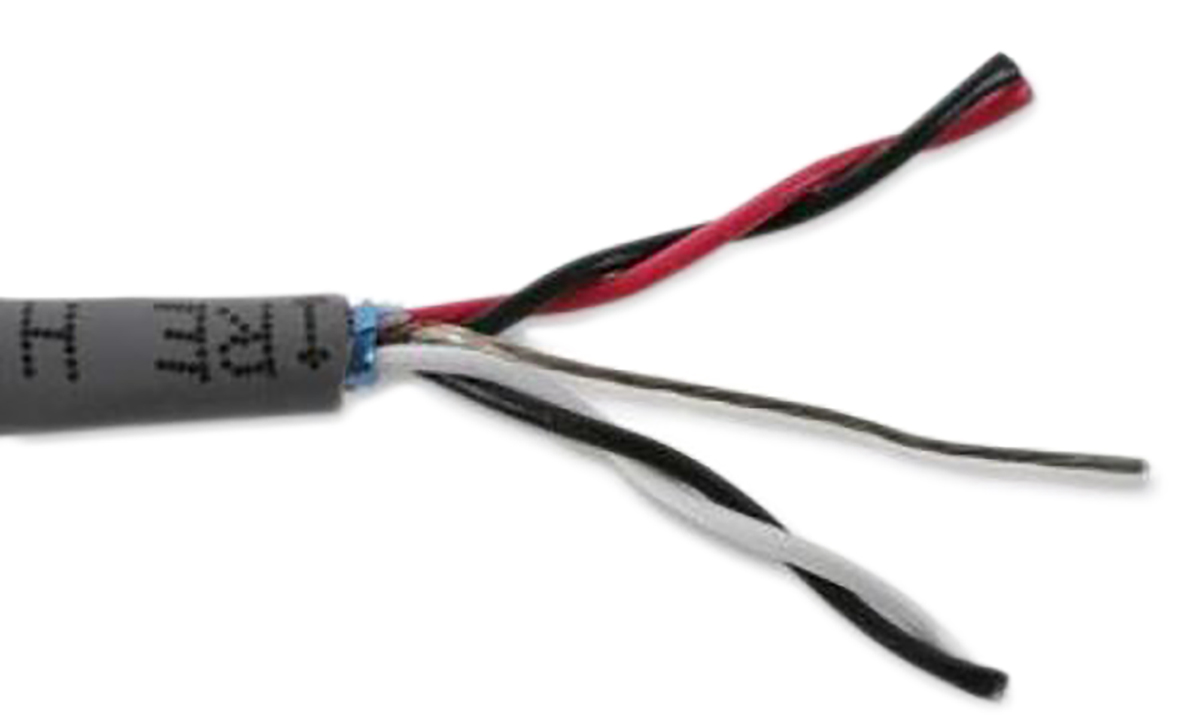 Alpha Wire Alpha Essentials Data & Bus Cable Series Data Cable, 4 Cores, 0.2 mm², Screened, 22 AWG, 30m, Screened