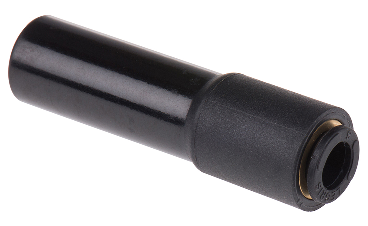 Legris LF3000 Series Straight Tube-to-Tube Adaptor, Push In 6 mm to Push In 12 mm, Tube-to-Tube Connection Style